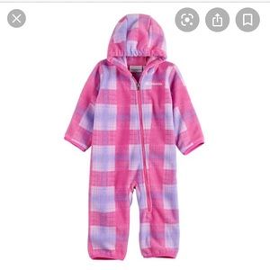 Baby’s Columbia fleece snowsuit